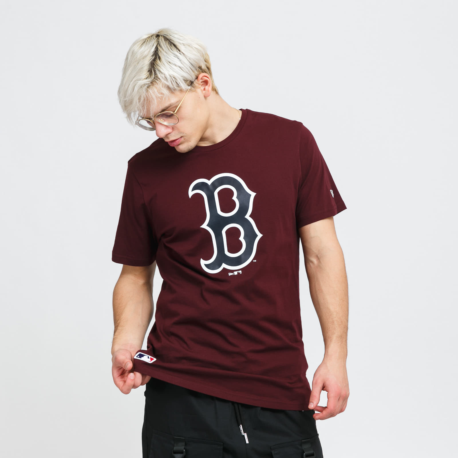 【New Era】 ★ MLB BASIC LOGO T-SHIRTS ★ New Era - T-shirt z nadrukiem/czarny - Zalando.pl