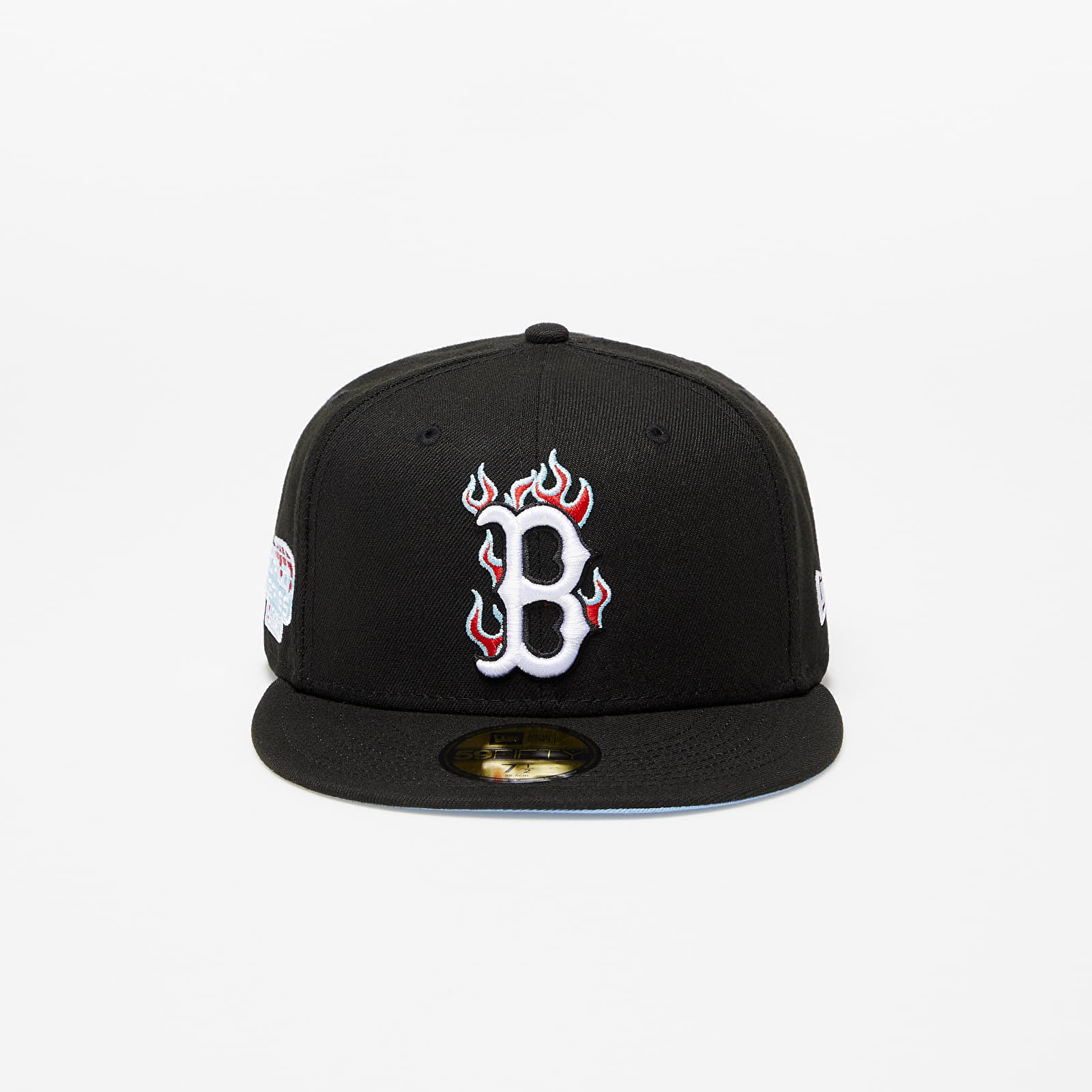 Caps New Era Team Fire MLB 59Fifty Fitted Boston Red Sox Black/ Blue