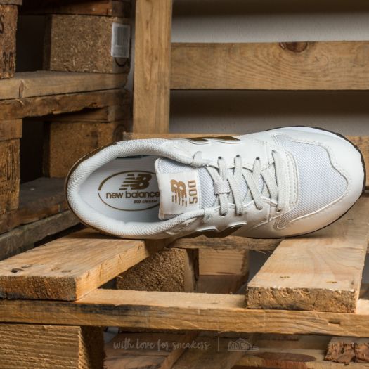 New balance 500 white gold outlet