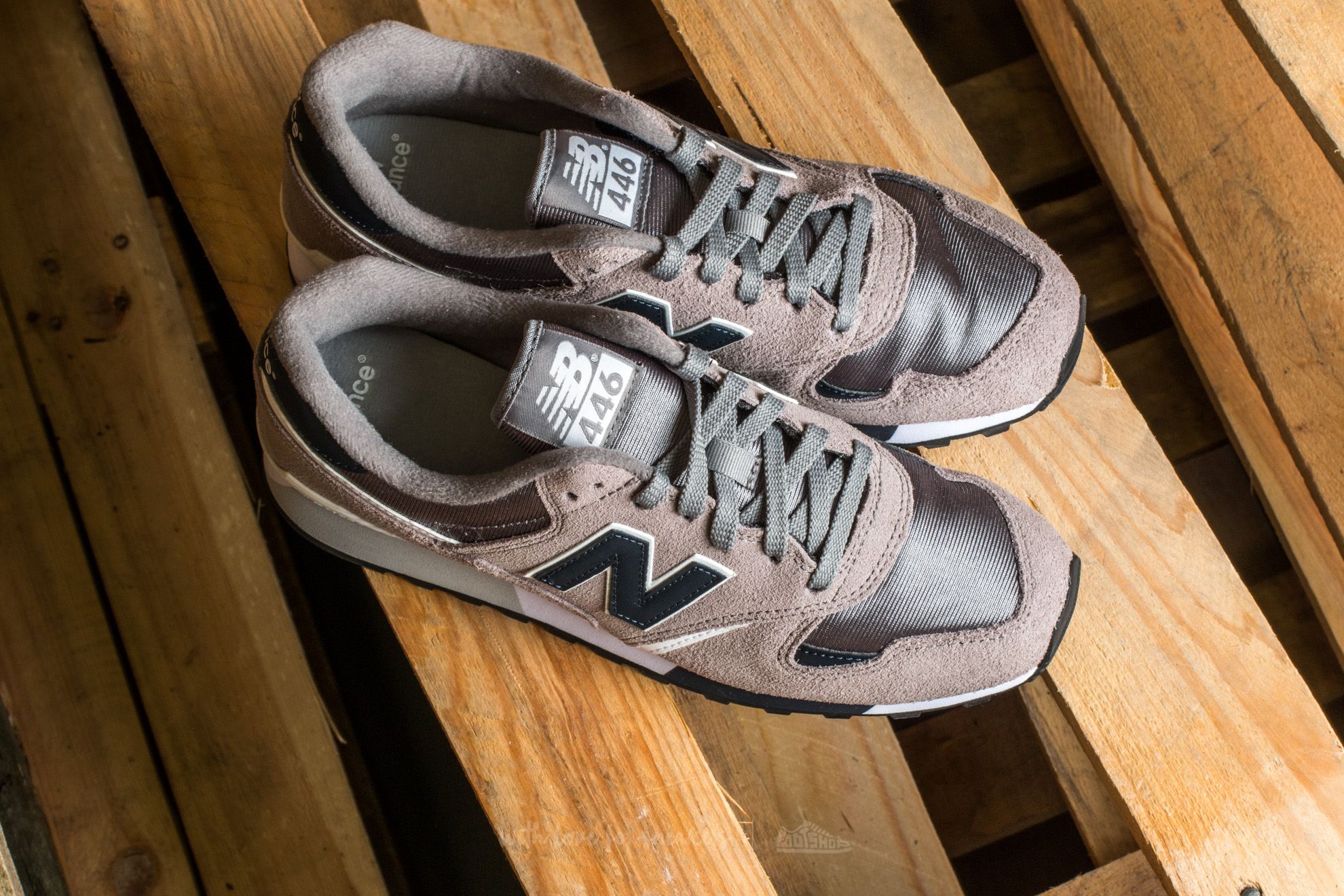 New balance deals 446 homme brun