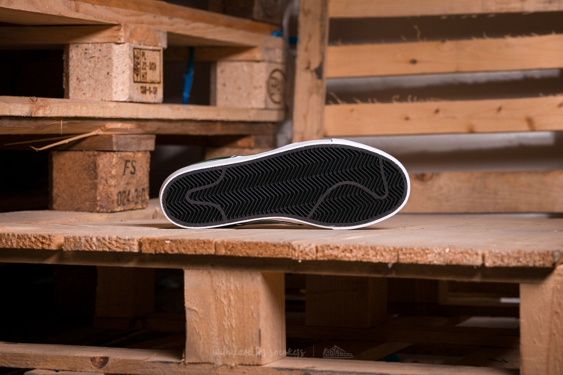 Férfi cipők Nike SB Zoom Stefan Janoski Premium Gorge Green/ Black