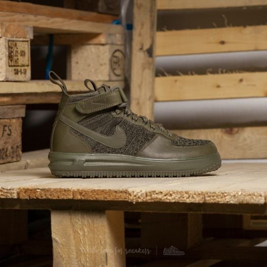 Nike air force 1 flyknit mujer on sale olive