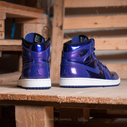 Men s shoes Air Jordan 1 Retro High Deep Royal Black White Footshop