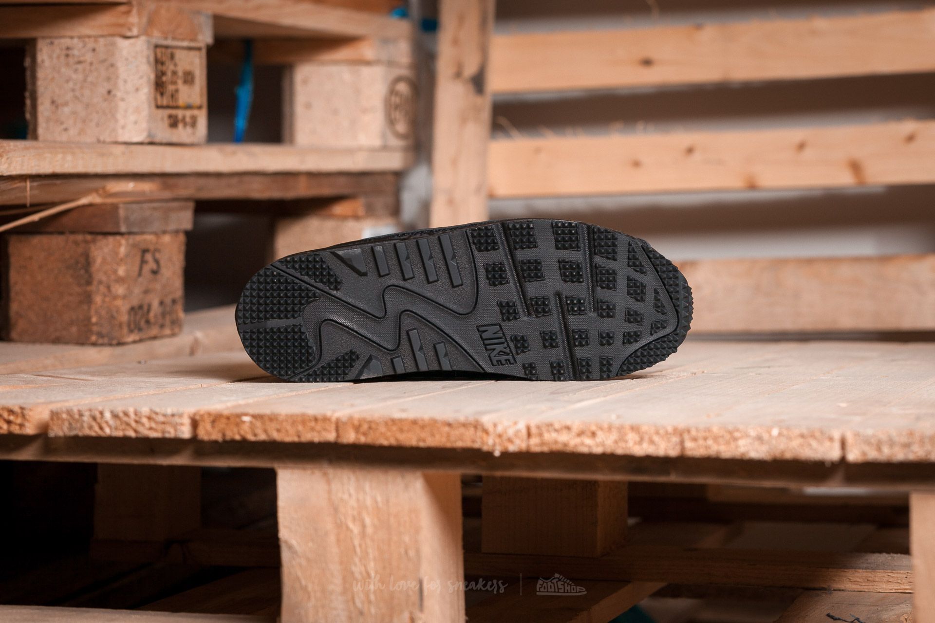 Men's shoes Nike Air Max 90 Utility Black/ Black-Black-Dark Grey