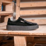 Women s shoes Puma x Fenty Creeper Velvet Puma Black Black Puma Black Footshop