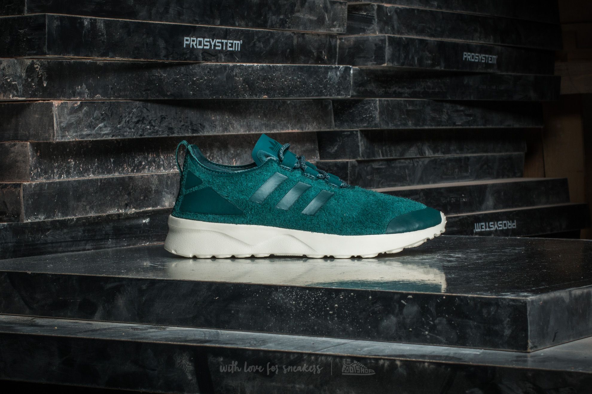 Női cipők adidas ZX Flux ADV Verve W Tech Green/ Tech Green/ Off White