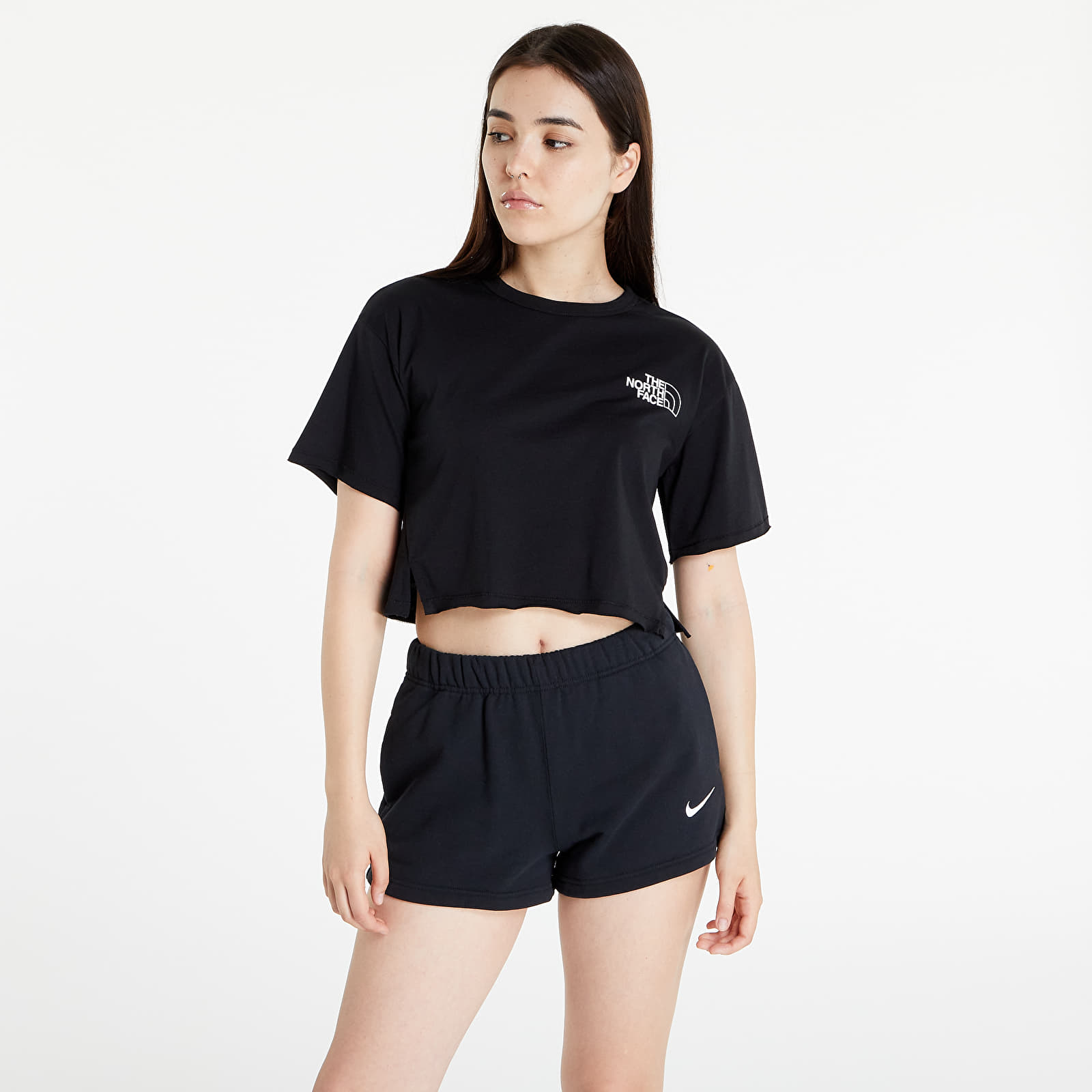 T-skjorter The North Face W S/S Himalayan Bottle Source Tee Tnf Black