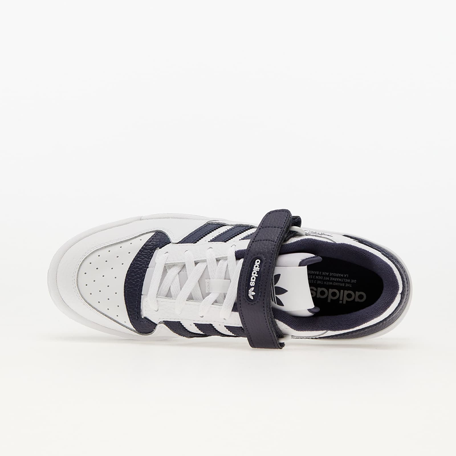Scarpe uomo adidas Forum Low Ftw White/ Shale Navy/ Ftw White