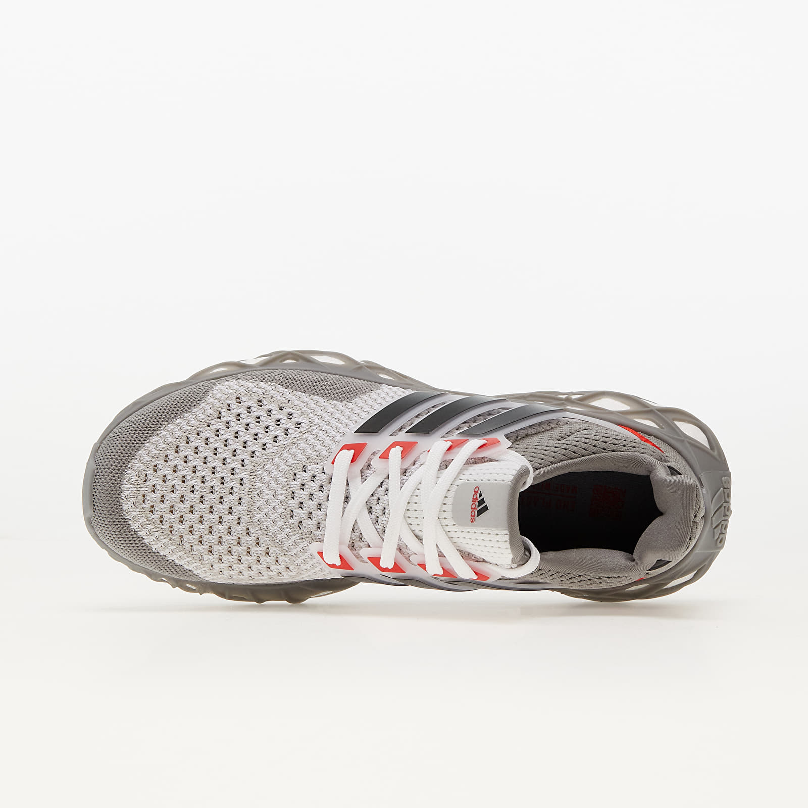 Scarpe uomo adidas UltraBOOST Web DNA Grey One/ Core Black/ Vivid Red
