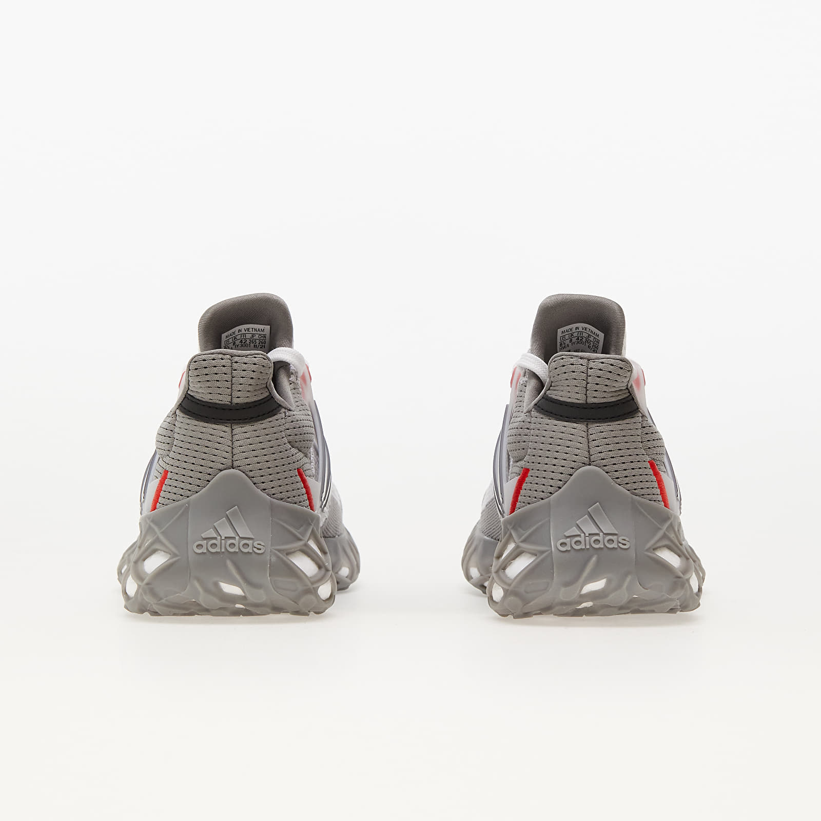 Scarpe uomo adidas UltraBOOST Web DNA Grey One/ Core Black/ Vivid Red