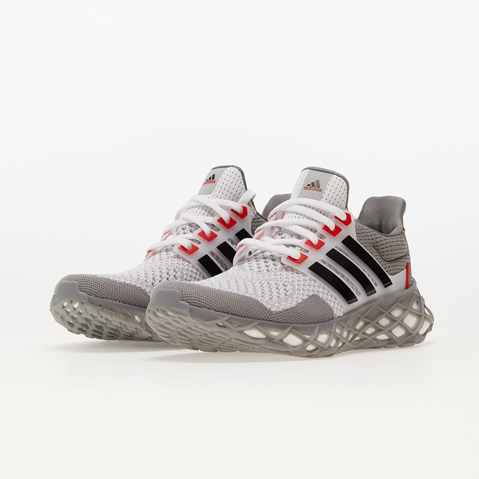 Men s shoes adidas UltraBOOST Web DNA Grey One Core Black Vivid Red Footshop