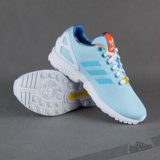 Adidas zx flux womens light blue sale