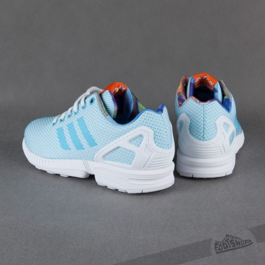 Adidas zx flux womens light blue sale