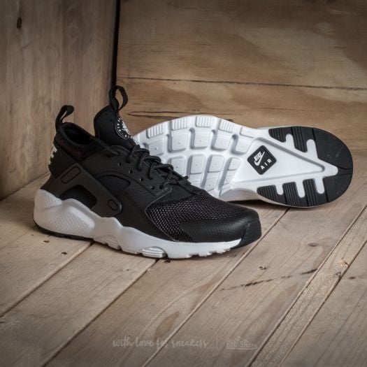 Women s shoes Nike Air Huarache Run Ultra GS Black White Footshop