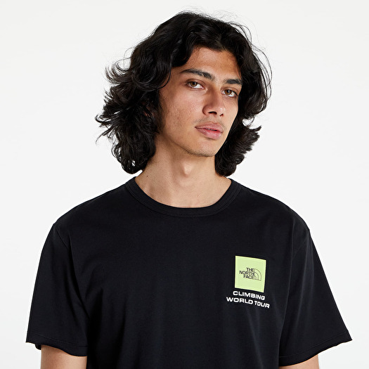 T shirts The North Face Men s Short Sleeve Himalayan Bottle Source Tee Black Footshop