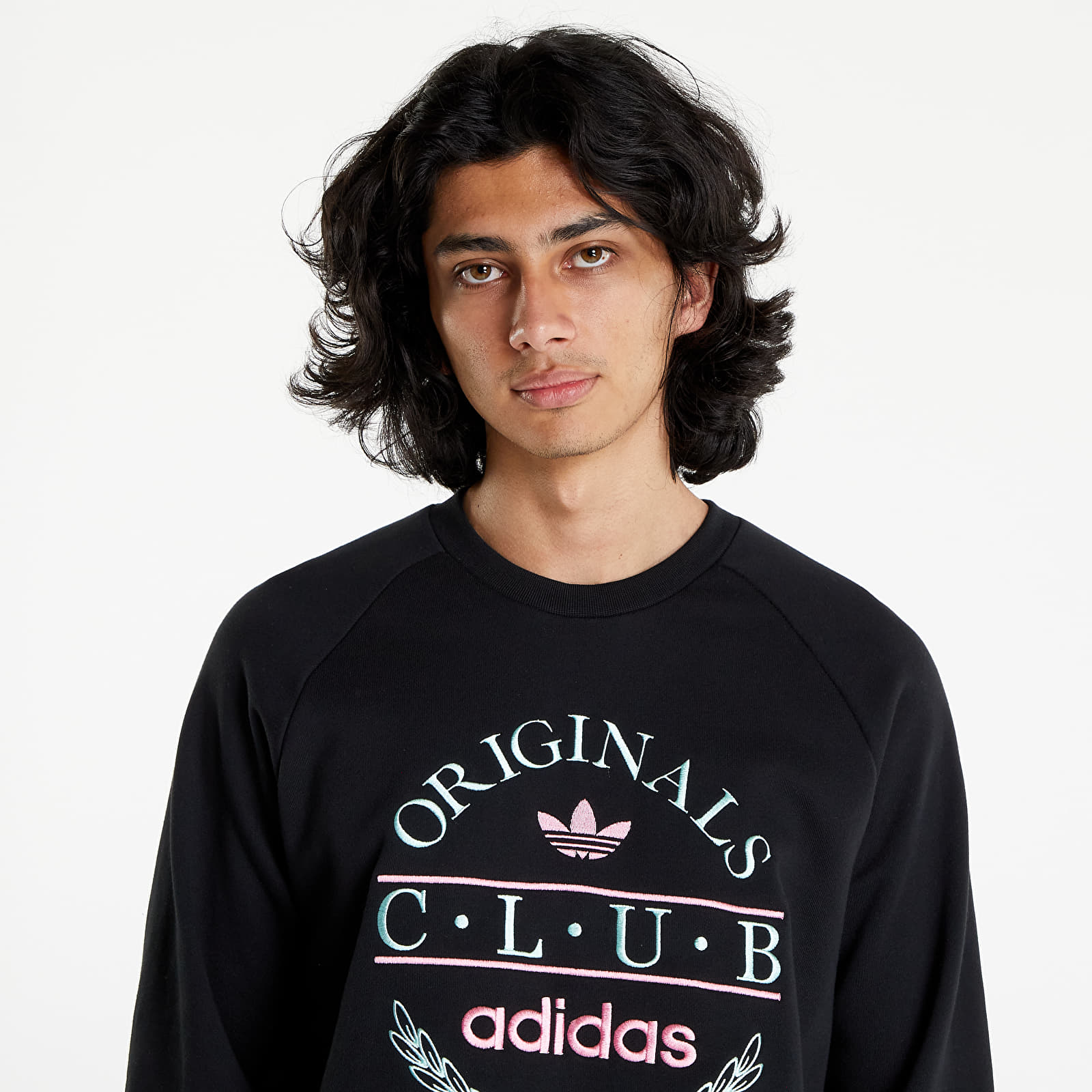 Hoodies en truien adidas Club Sweater Black