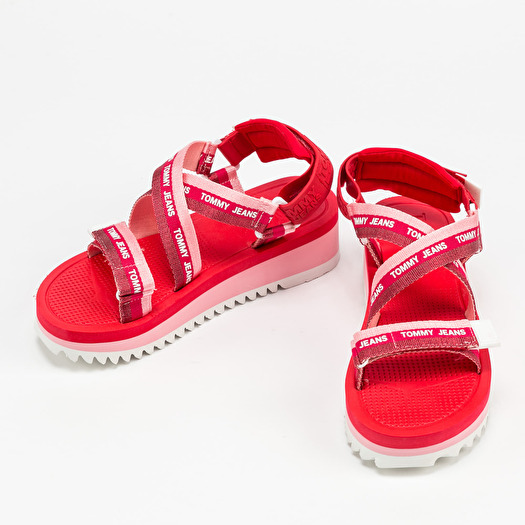 Tommy jeans strap sandals cheap