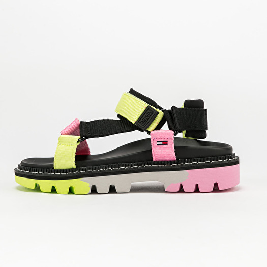 Women's shoes TOMMY JEANS Color Pop Sandal Black Footshop