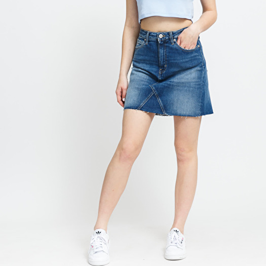 Short Jean Skirt for Womens Plus Sizes by Dressing For His Glory