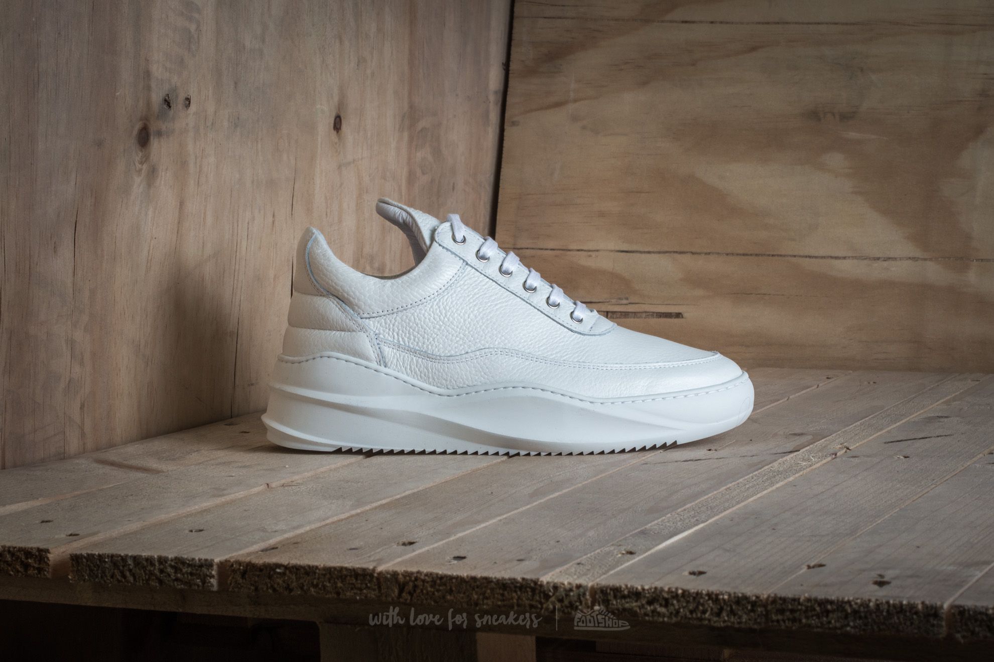Men s shoes Filling Pieces Low Top Sky White Footshop
