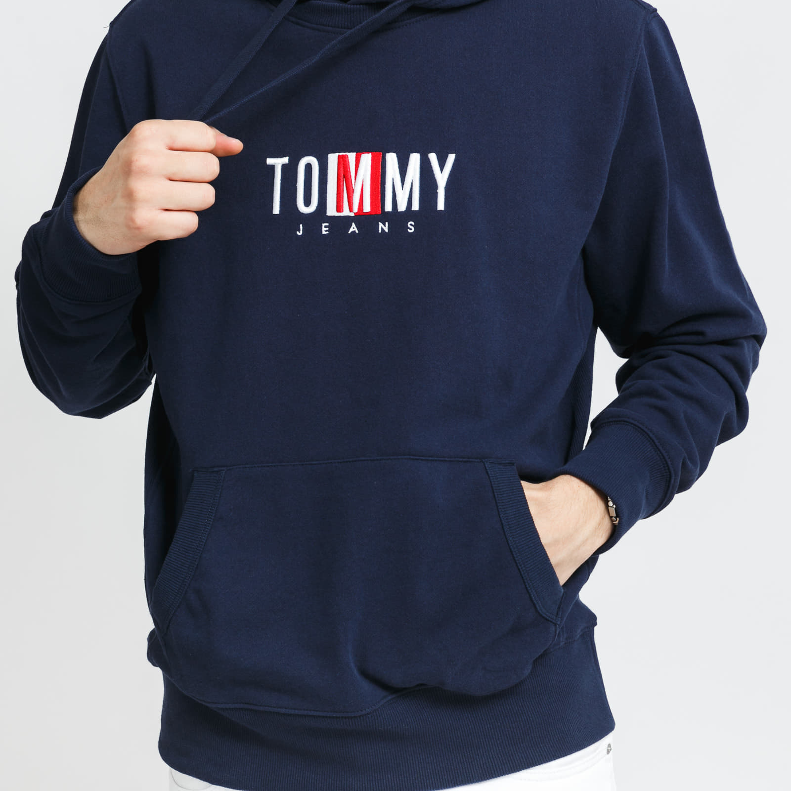 Hoodies and sweatshirts TOMMY JEANS M Timeless Tommy Hoodie Navy