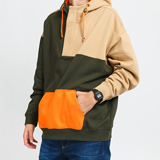 Sweatshirt TOMMY JEANS M Colorblock Hoodie