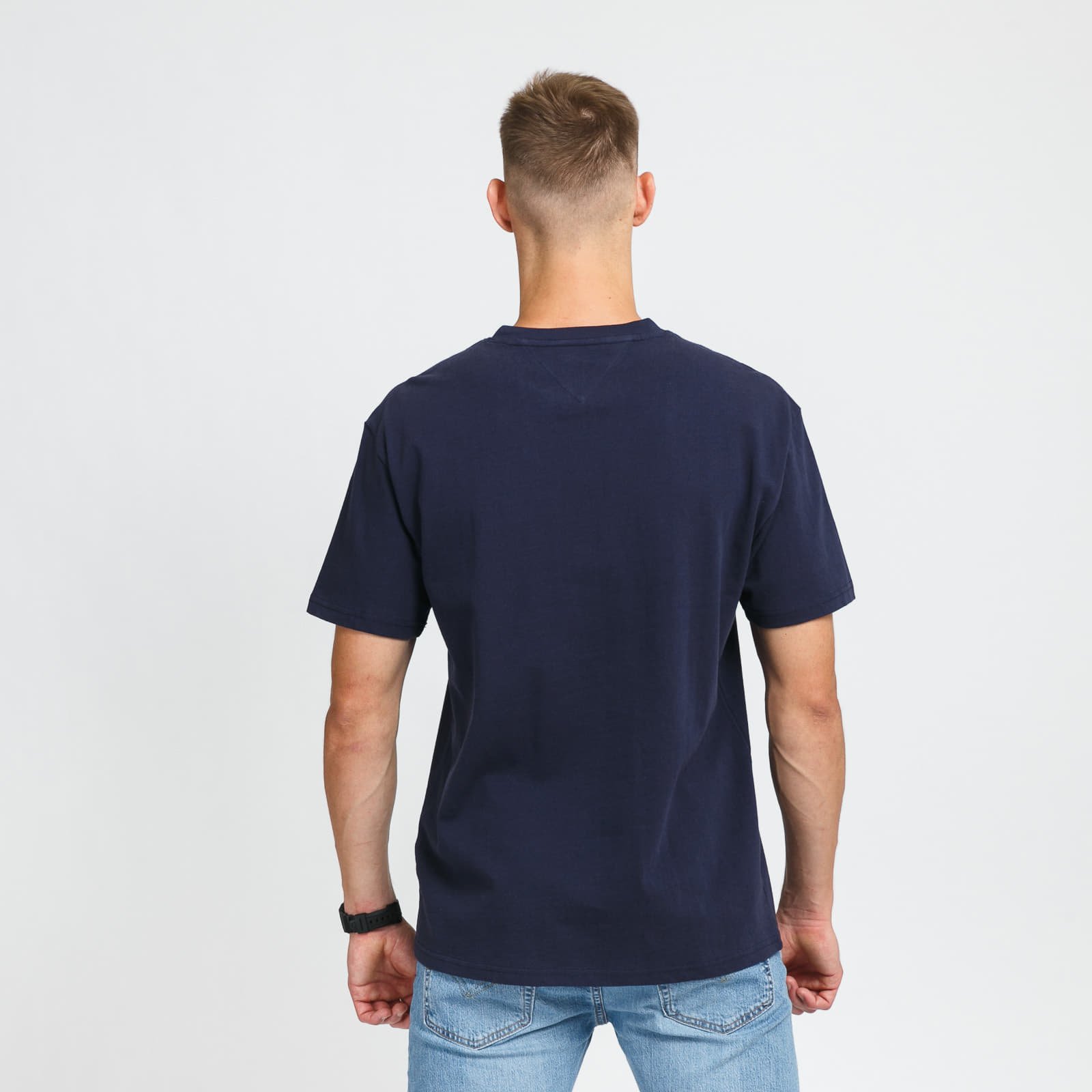 T-skjorter Tommy Jeans Tommy Badge Tee Twilight Navy