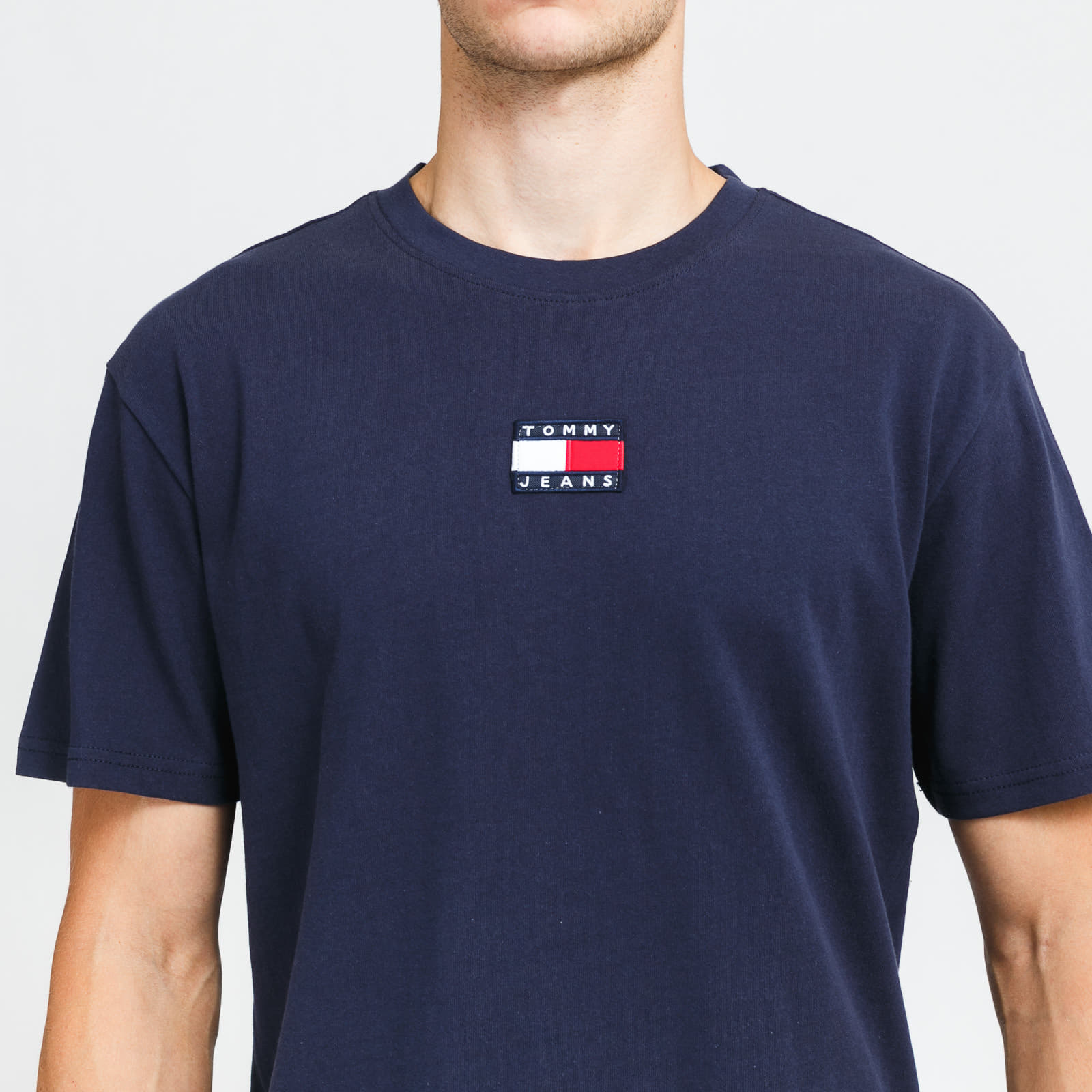 T-skjorter Tommy Jeans Tommy Badge Tee Twilight Navy