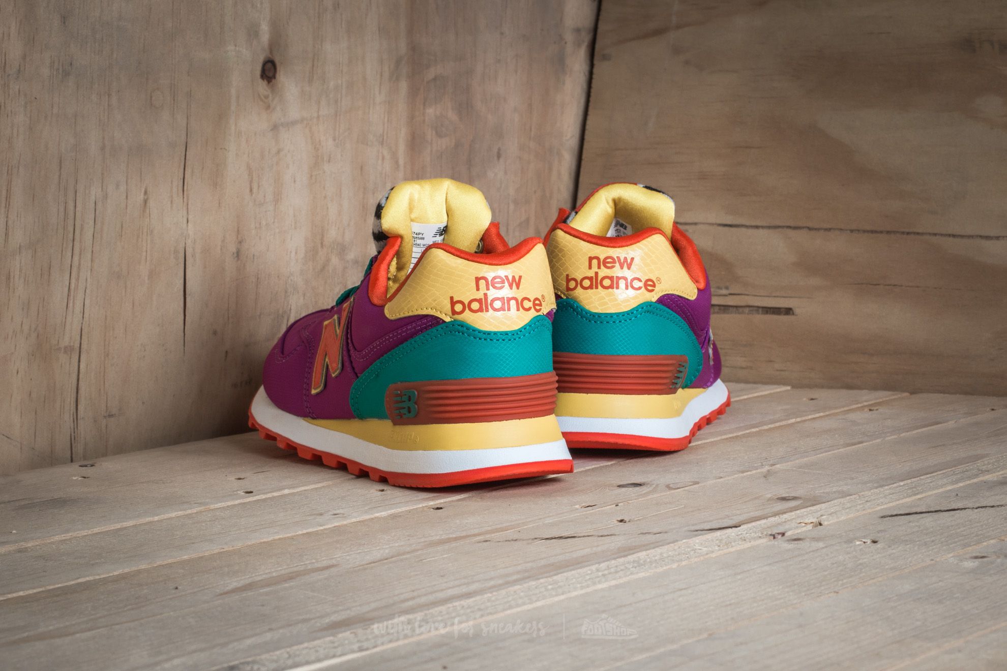 Női cipők New Balance WL574PY Purple