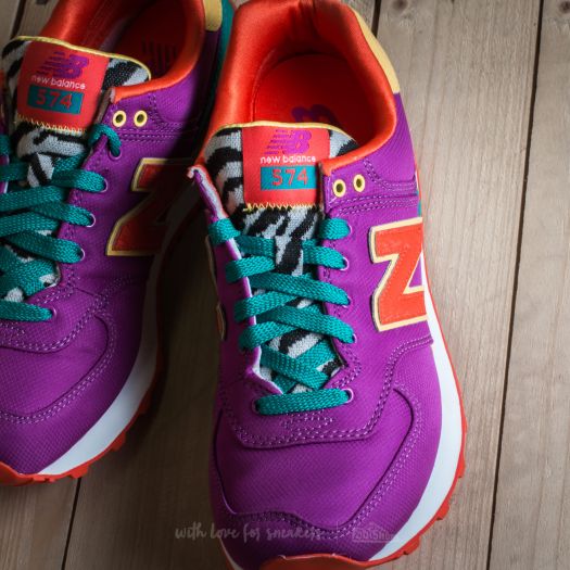 Chaussures et baskets femme New Balance WL574PY Purple Footshop