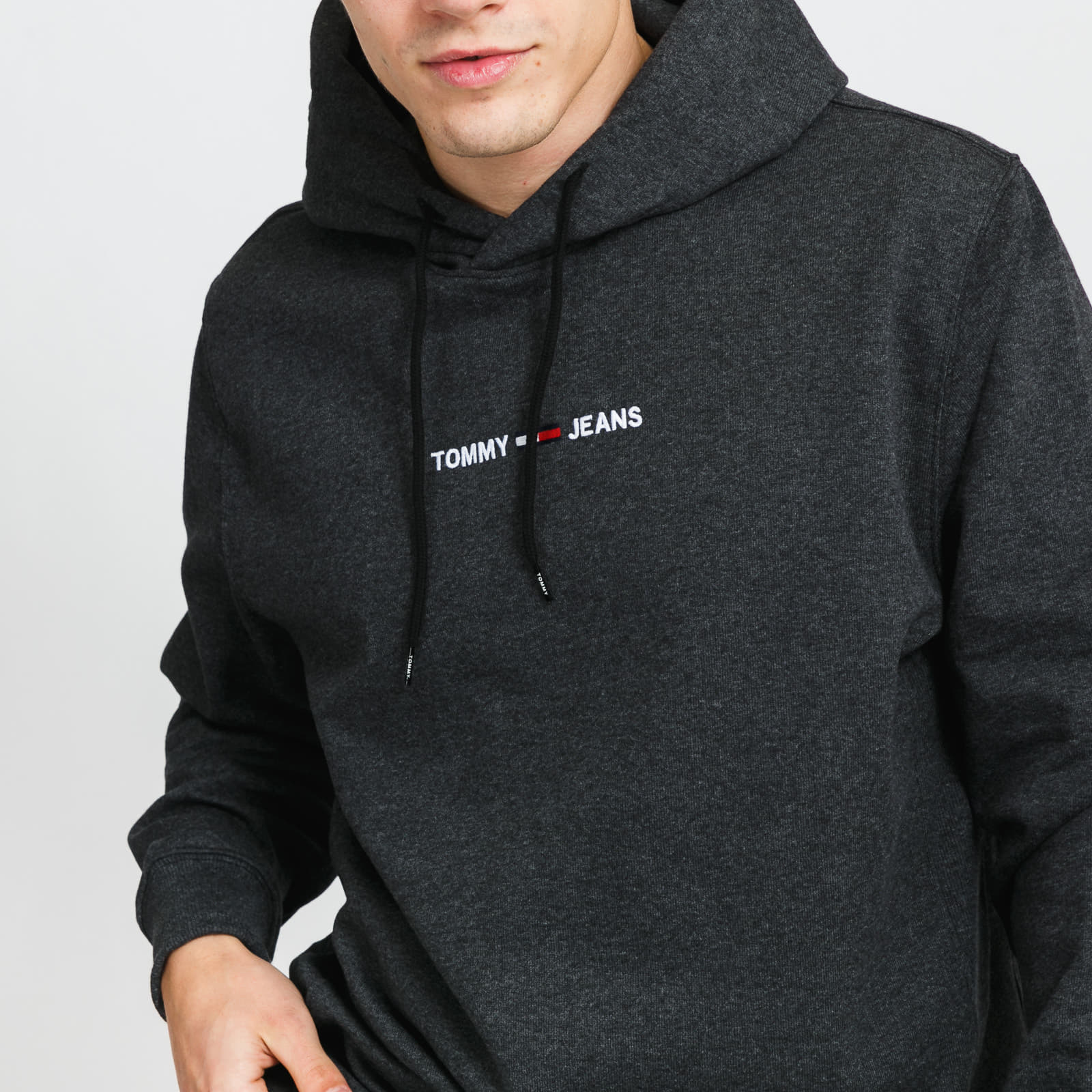 Tommy jeans small logo hoodie discount