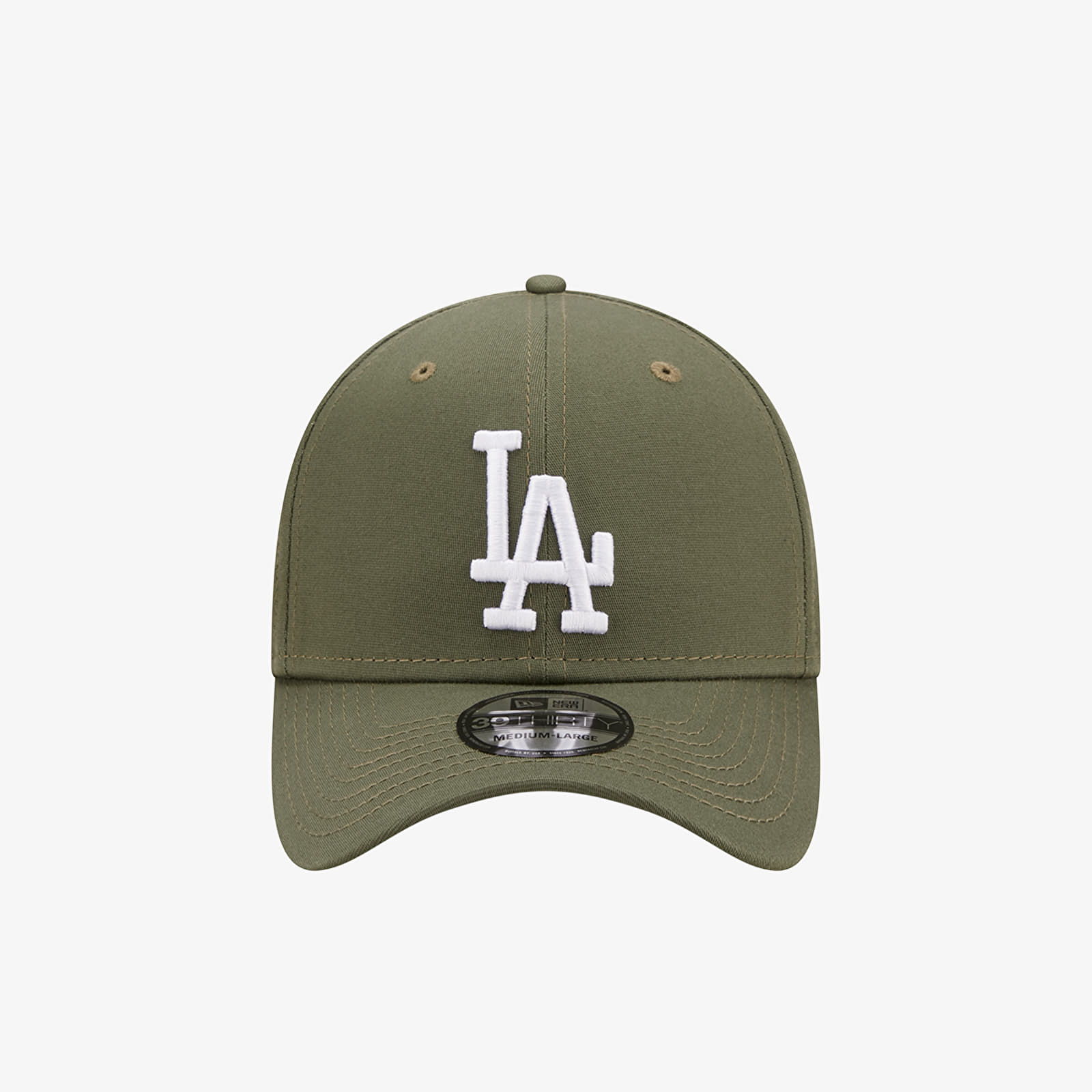 Kšiltovky New Era LA Dodgers League Essential Green 39THIRTY Canyon Coral