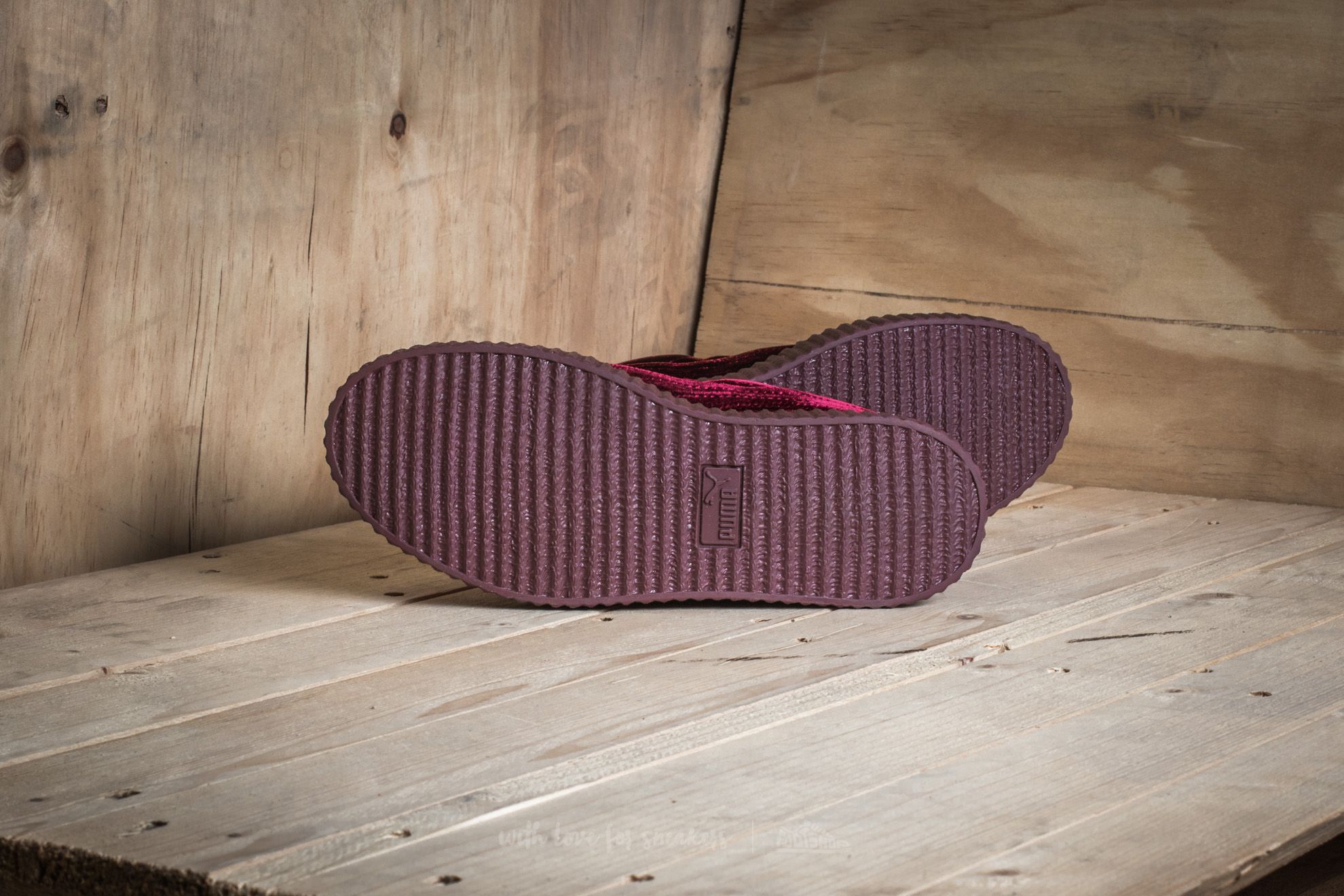 Női cipők Puma x Rihanna Creeper Velvet Royal Purple-Purple-Royal Purple