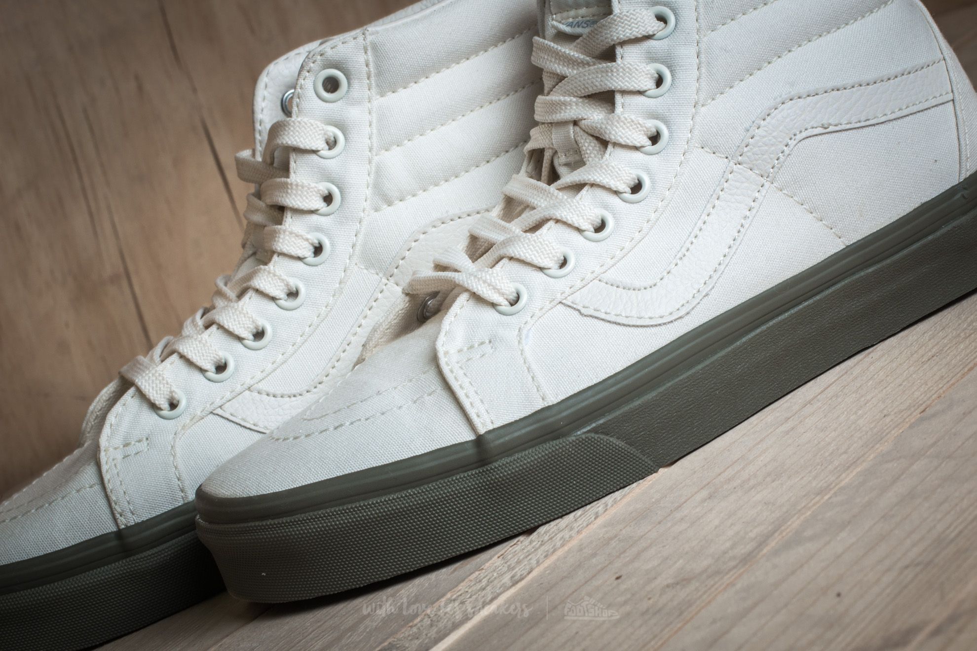 Moški čevlji Vans Sk8-Hi Reissue Vansguard Classic White/ Ivy Green