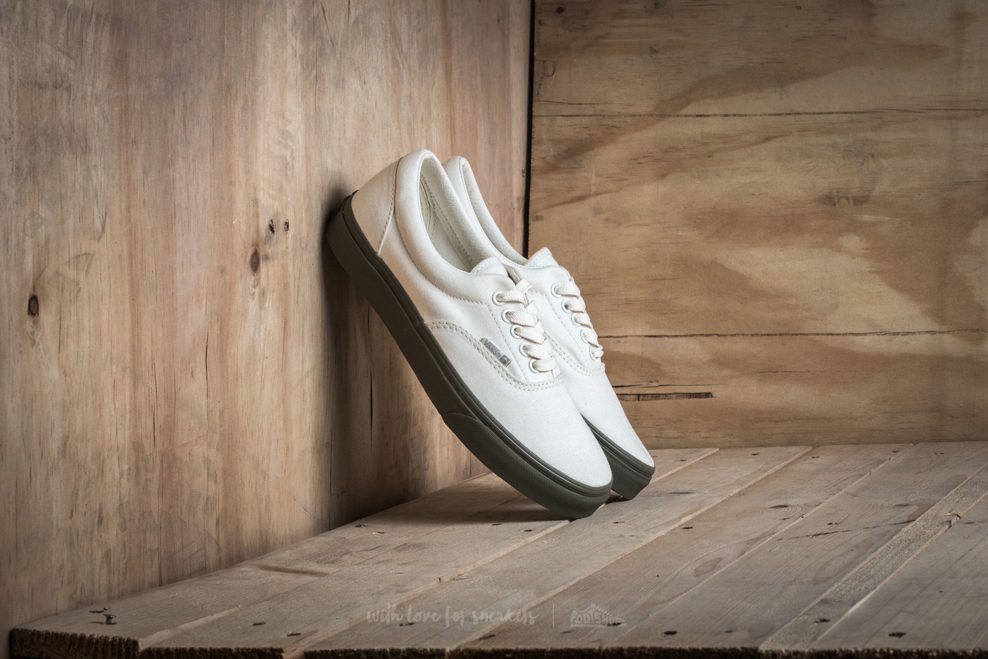 Men's shoes Vans Era Vansguard Classic White/ Ivy Green