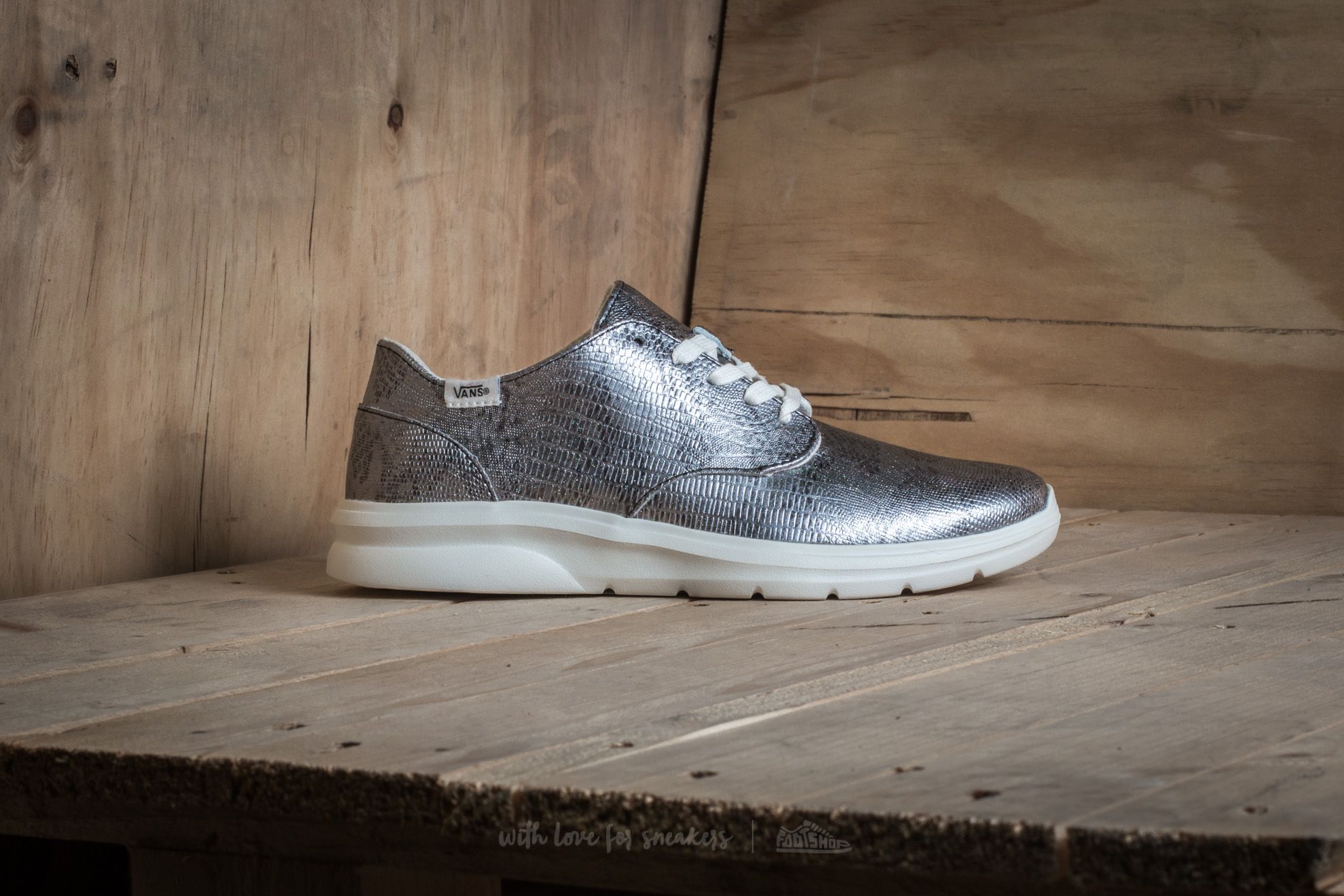Zapatillas mujer Vans Iso 2 Disco Python Blanc De Blanc Footshop