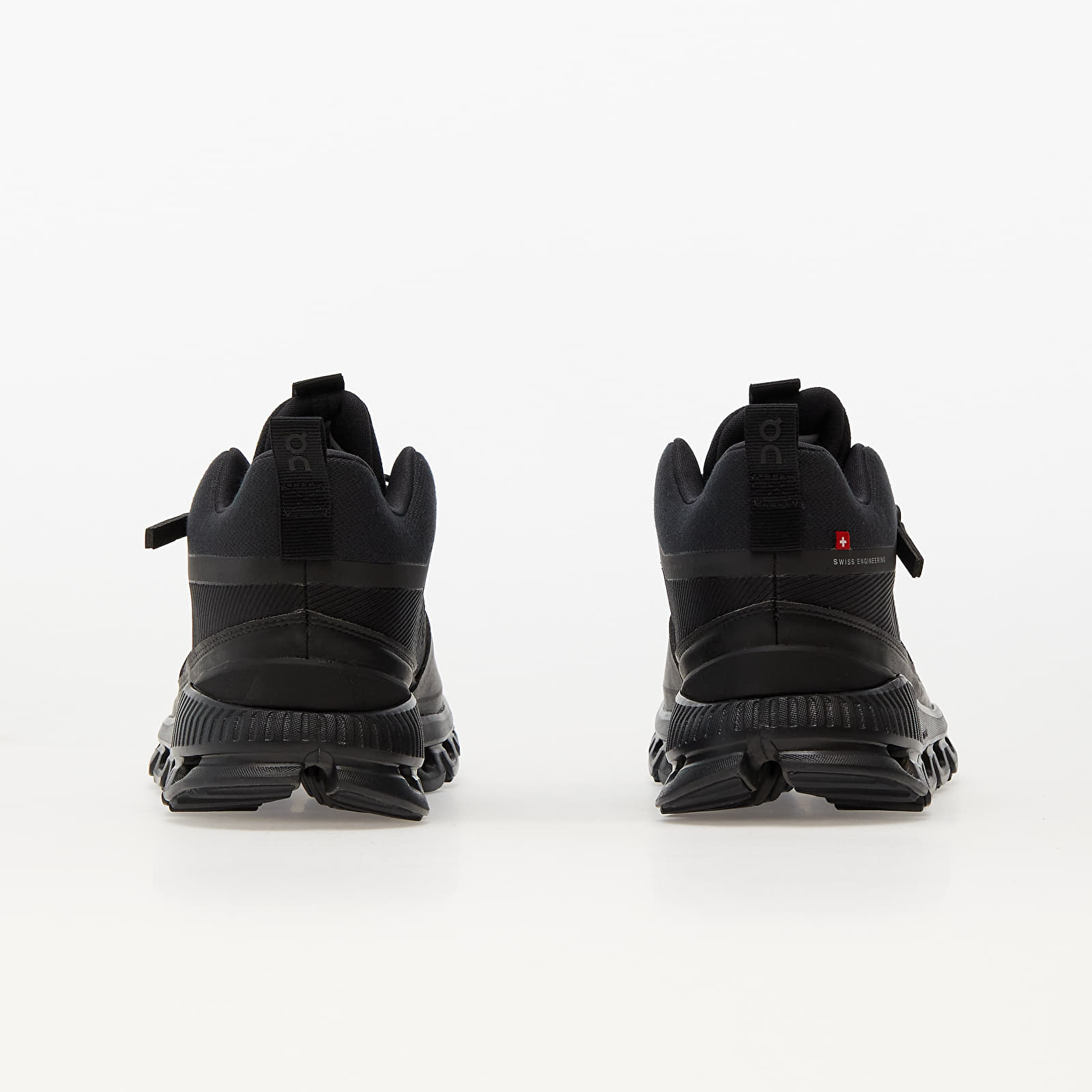 Buty damskie On W Cloud Hi Waterproof All Black