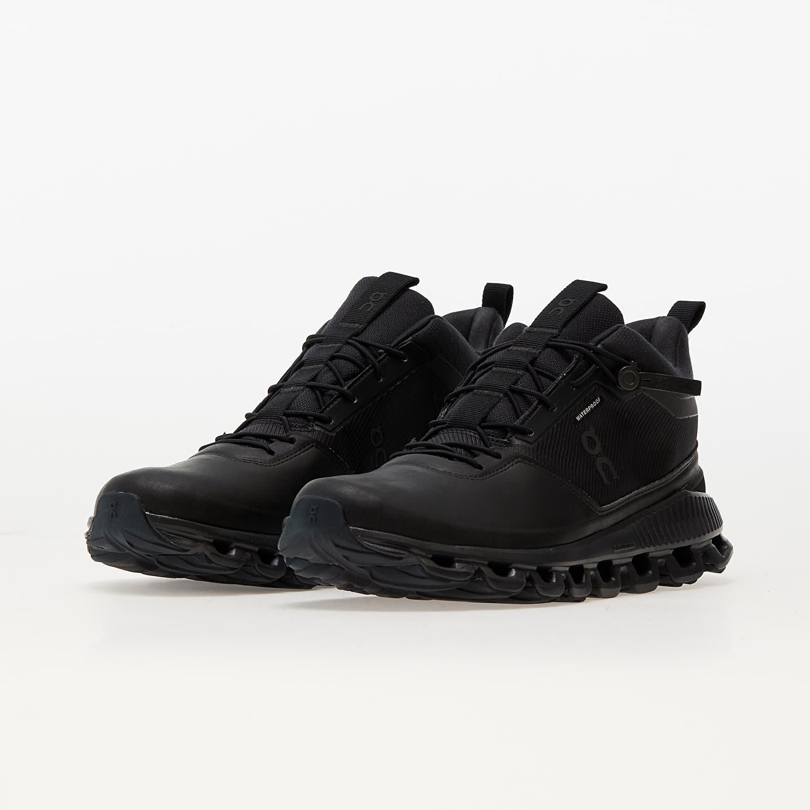 Buty damskie On W Cloud Hi Waterproof All Black