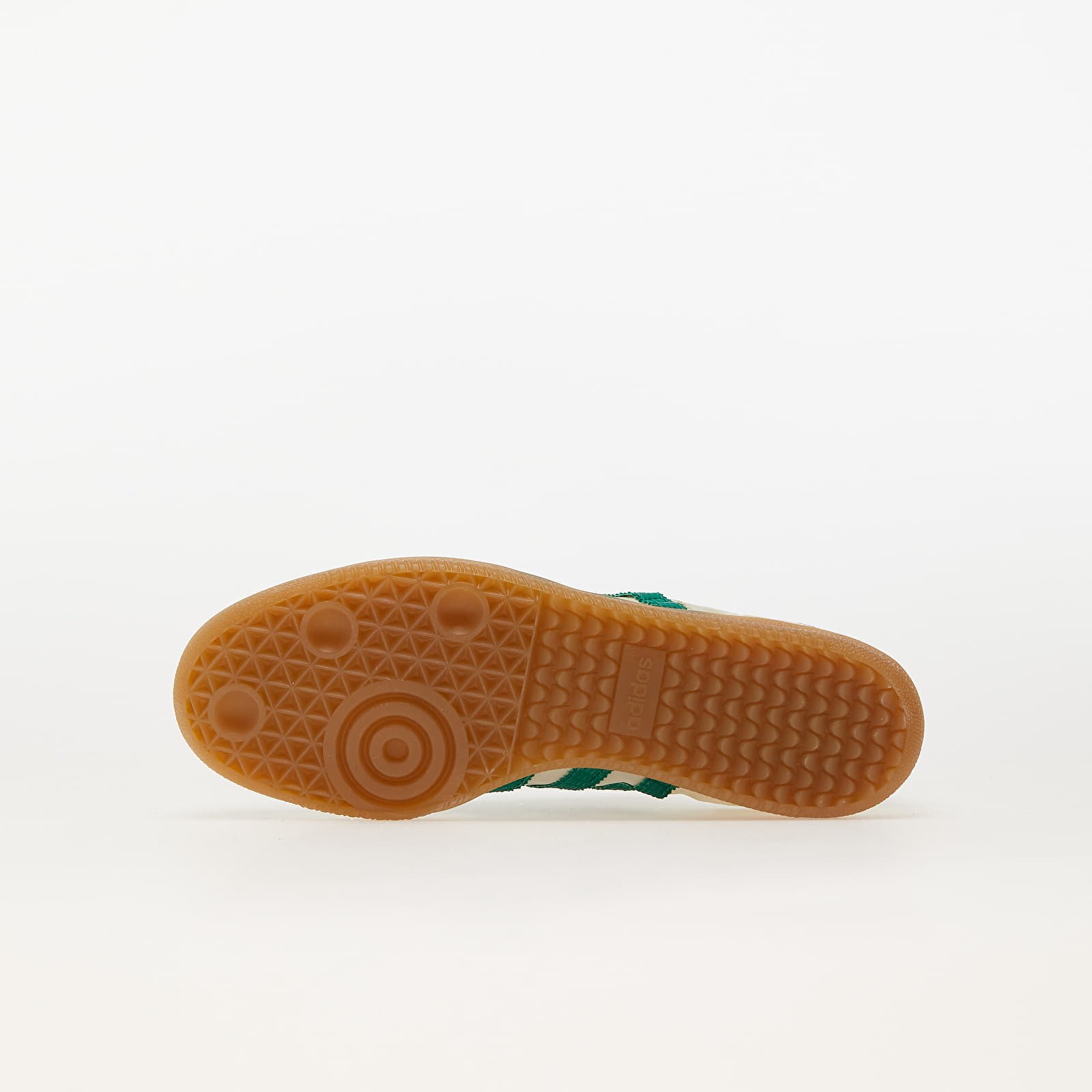 Sapatos de homem adidas x Wales Bonner Samba Cream White/ Bold Green/ Easy Yellow