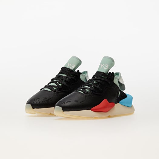 Men s shoes Y 3 Kaiwa Black Blush Green Red Footshop