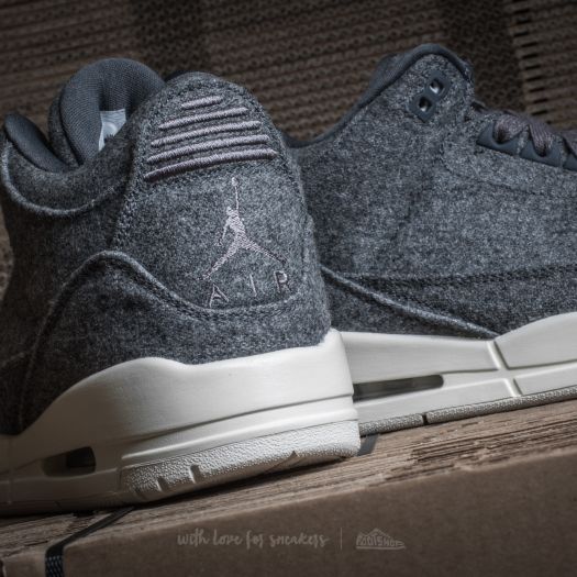 Wool grey 3s hotsell