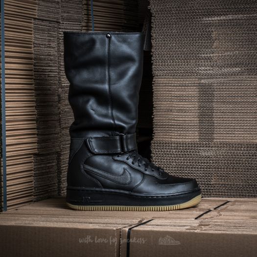 Nike Riccardo Tisci 'beige Pack Air Force 1' Boots in Black | Lyst