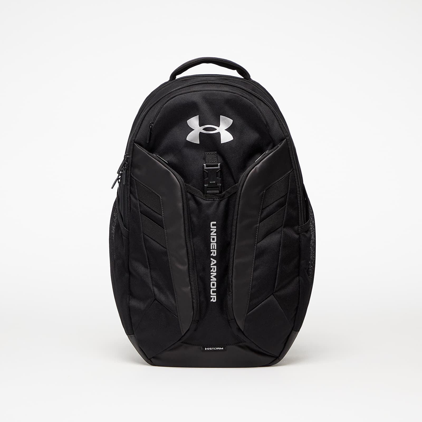 Mochilas Under Armour Hustle Pro Backpack Black/ Black/ Metallic Silver