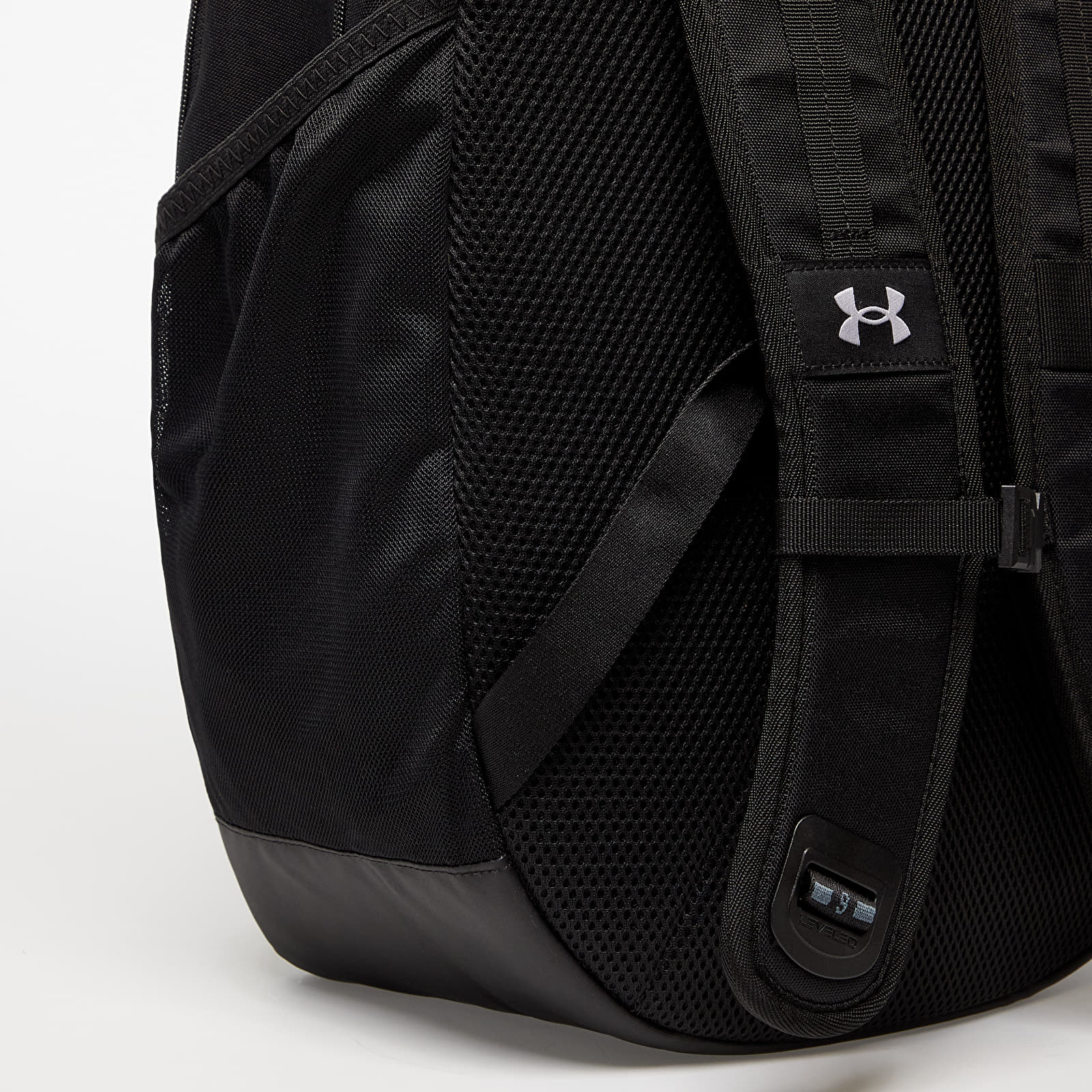Mochilas Under Armour Hustle Pro Backpack Black/ Black/ Metallic Silver