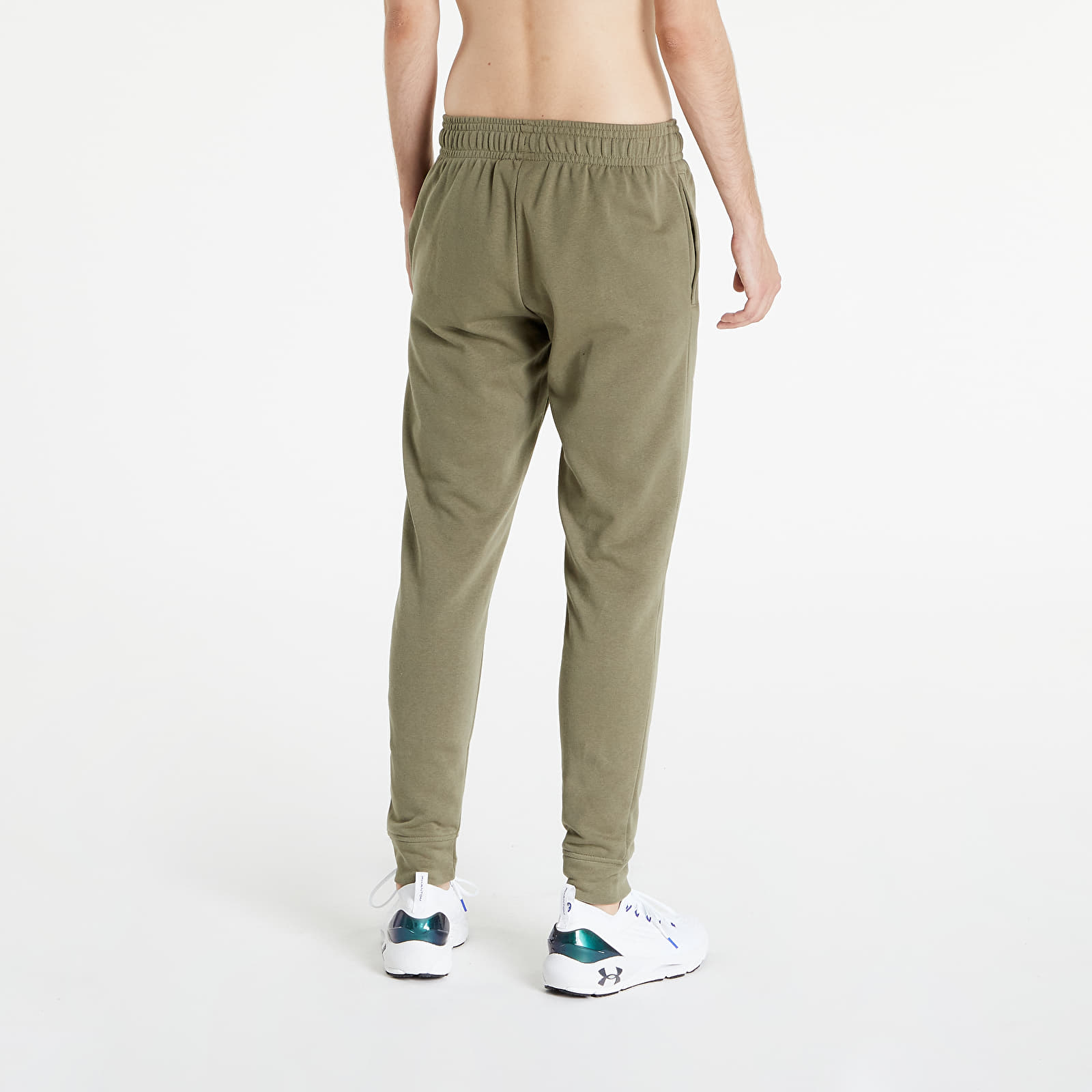 Pantaloni și blugi Under Armour Rival Terry Jogger Tent/ Onyx White