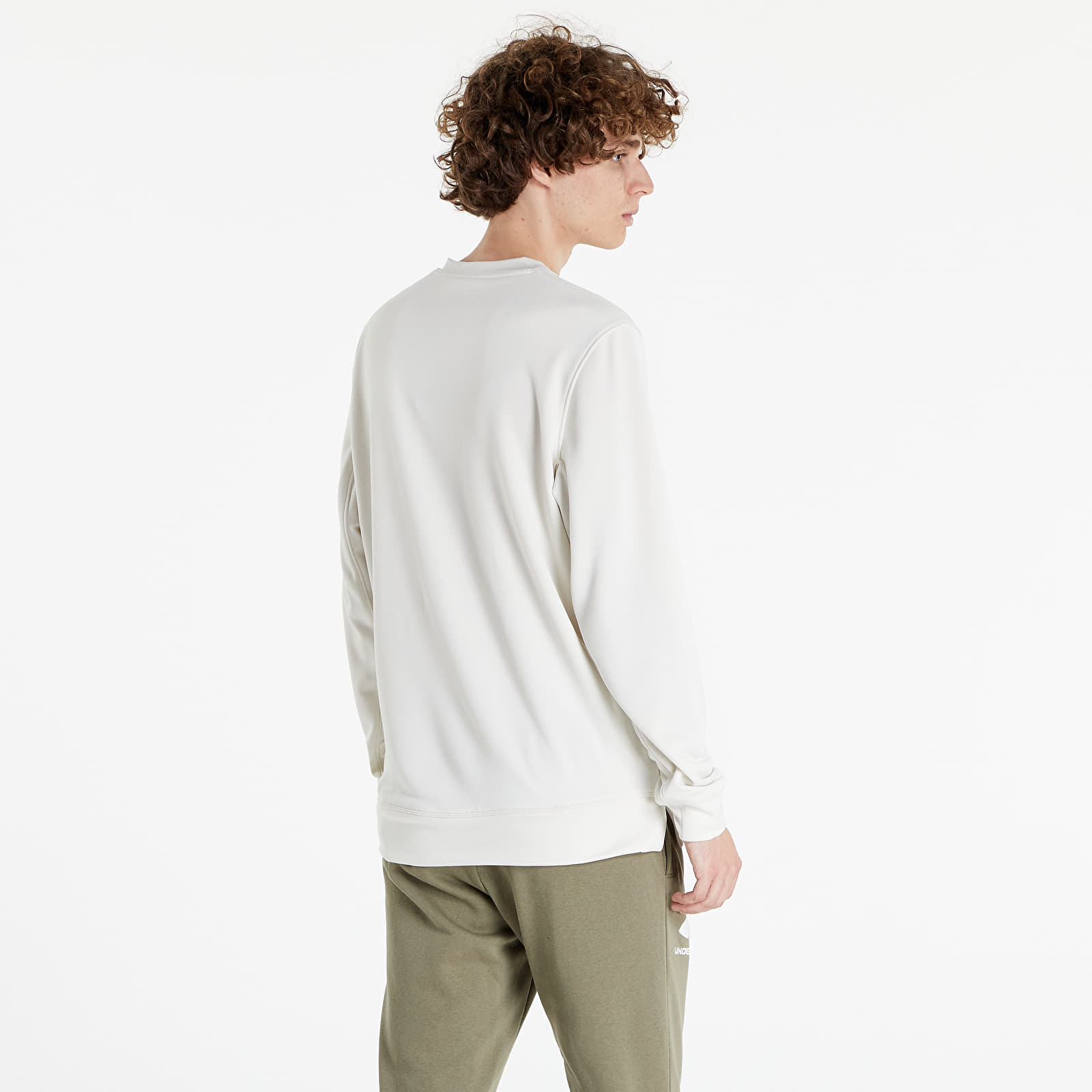 Mikiny Under Armour Armour Terry Crew Stone/ Pitch Gray