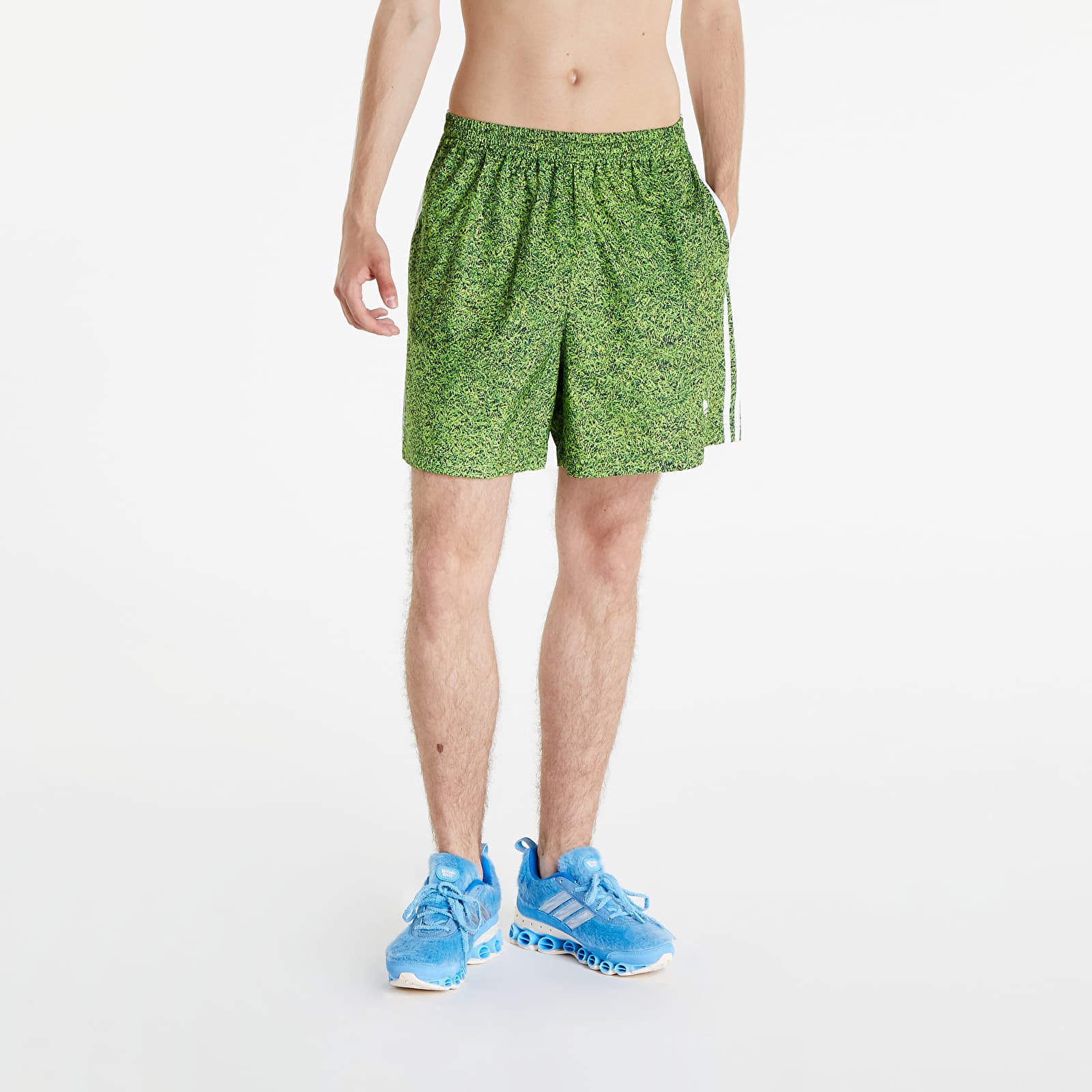 Kraťasy adidas x Kerwin Frost Green Shorts Aop Grass