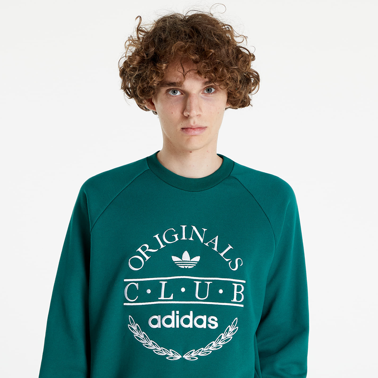 Hoodies and sweatshirts adidas Sweatshirts Club Collegiate Green | Footshop