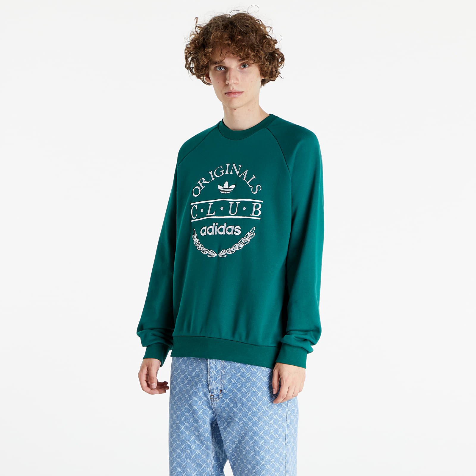 Hoodies and sweatshirts  adidas Sweatshirts Club Collegiate Green