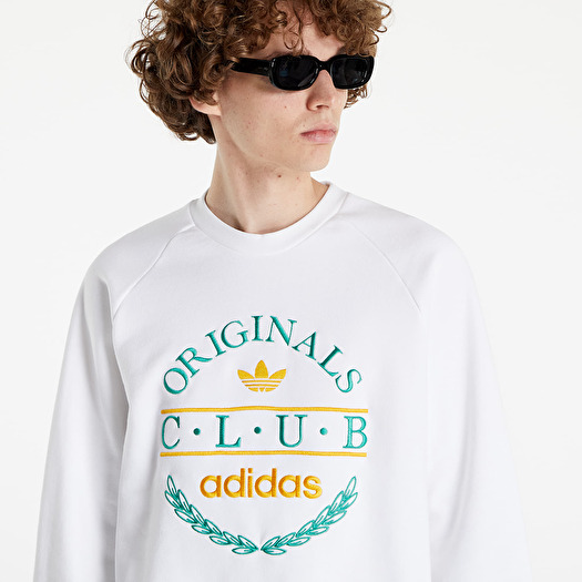 Hoodies and sweatshirts adidas Sweatshirts Club White Footshop